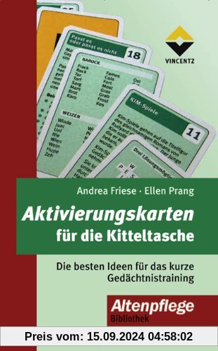 Aktivierungskarten für die Kitteltasche