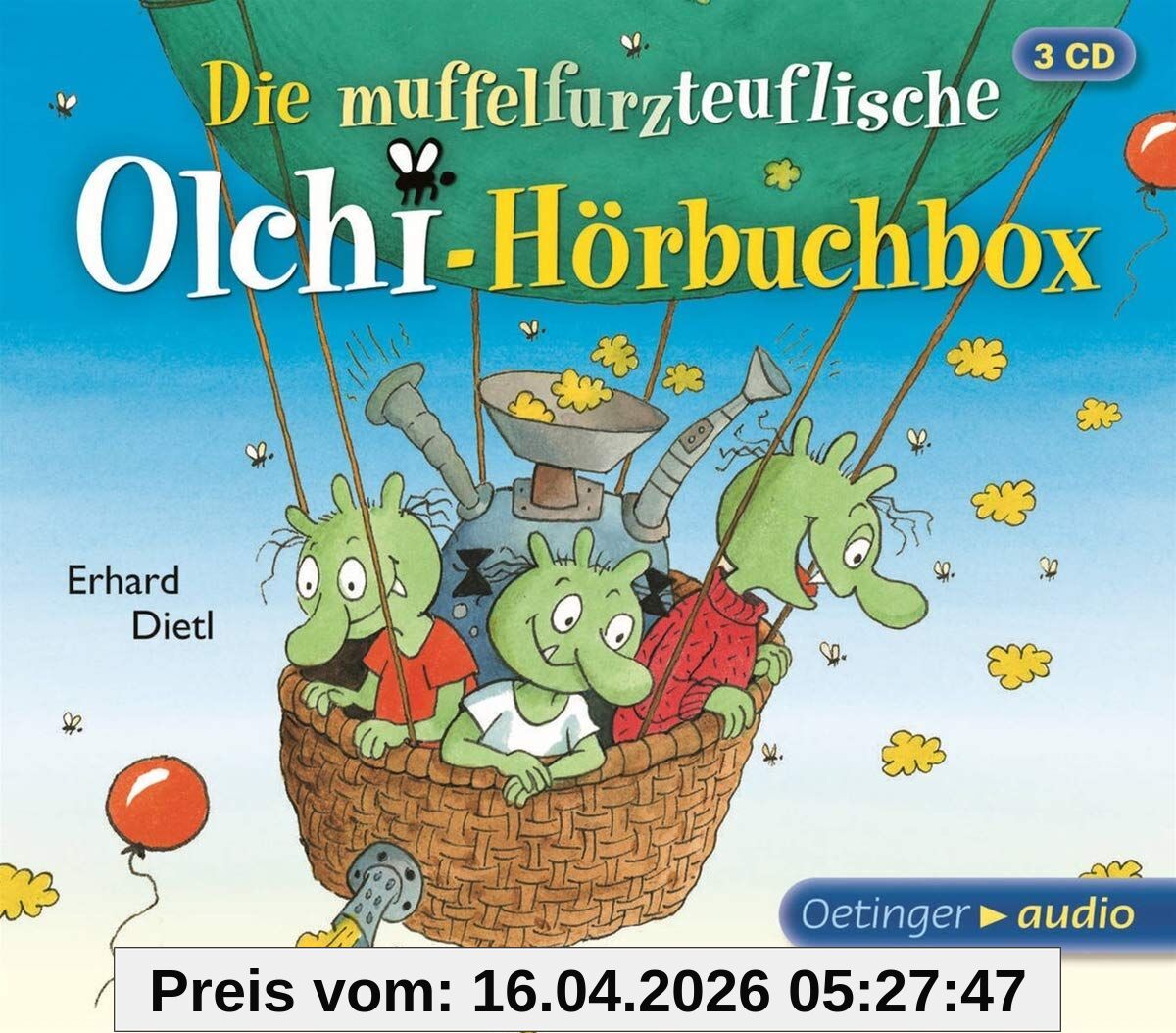 Die muffelfurzteuflische Olchi-Hörbuchbox (3 CD)