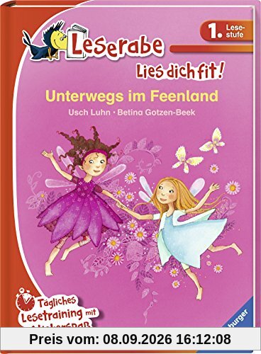 Unterwegs im Feenland (Leserabe - Lies dich fit)