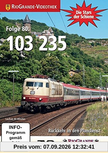103 235 - Rückkehr in den Plandienst