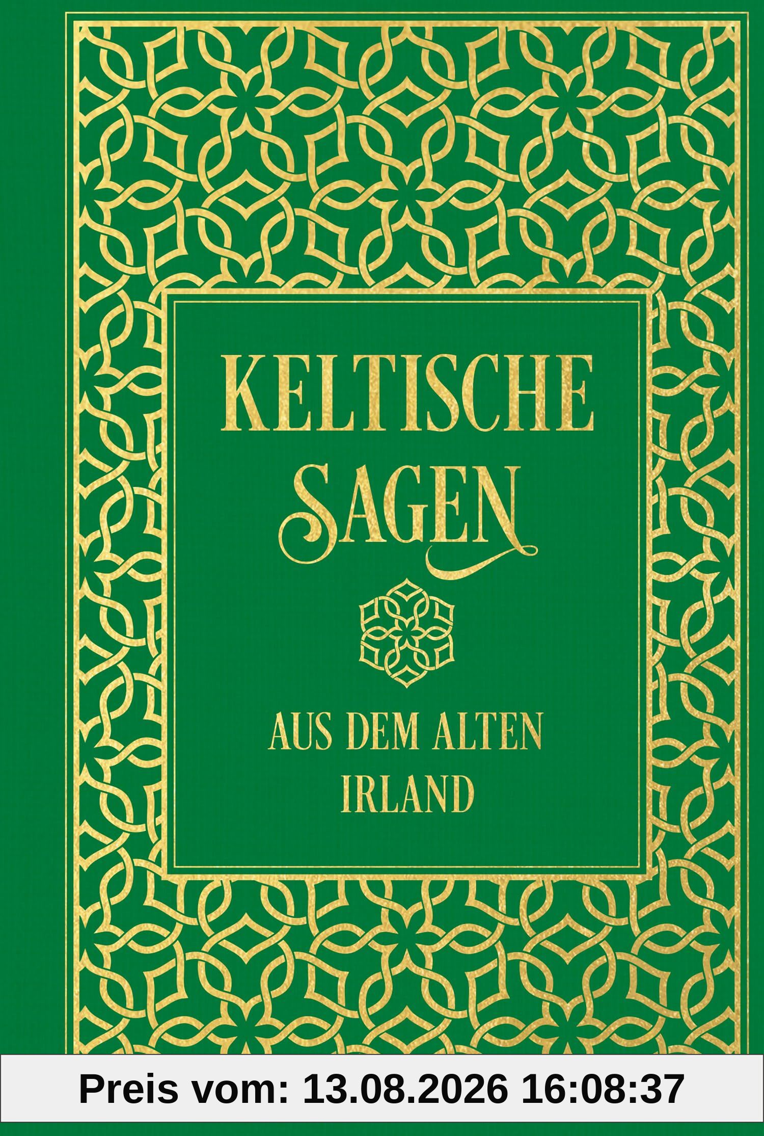 Keltische Sagen aus dem alten Irland: Leinen mit Goldprägung