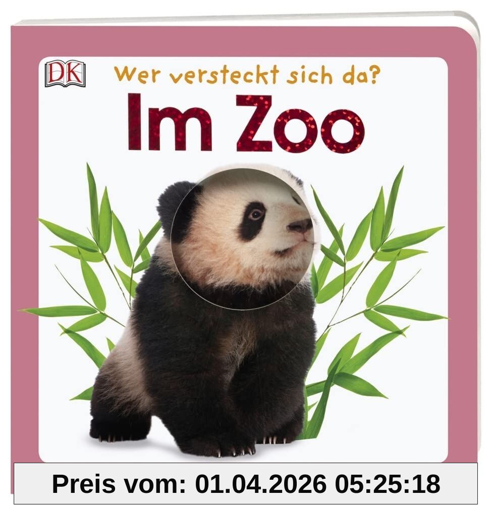 Wer versteckt sich da. Im Zoo