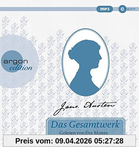 Jane Austen - Das Gesamtwerk: Inhalt: Verstand und Gefühl, Stolz und Vorurteil, Mansfield Park, Emma, Northanger Abbey, Überredung, Lady Susan