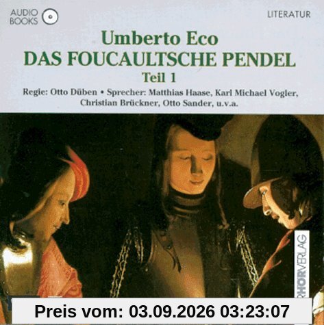 Das Foucaultsche Pendel, 4 Audio-CDs