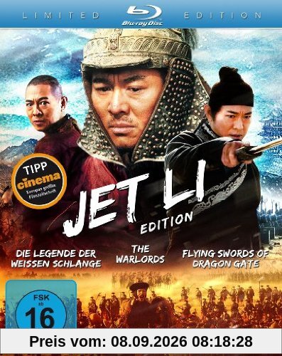 Jet Li Edition (Die Legende der Weißen Schlange / The Warlords / Flying Swords of Dragon Gate) (3 Blu-rays) [Blu-ray] [Collector's Edition]