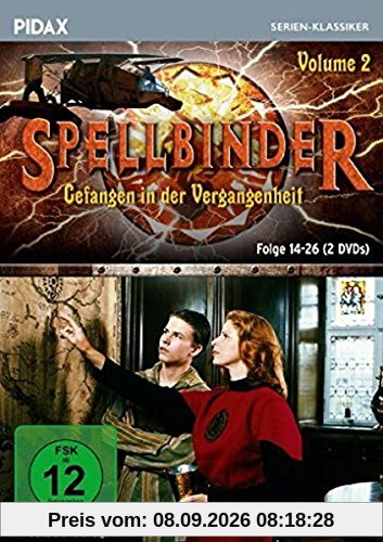 Spellbinder - Gefangen in der Vergangenheit, Vol. 2 / Weitere 13 Folgen der preisgekrönten Fantasyserie (Pidax Serien-Klassiker) [2 DVDs]