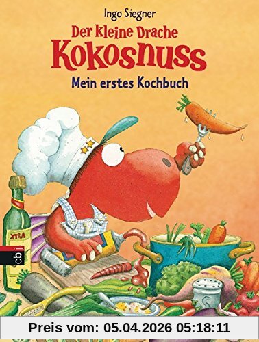 Der kleine Drache Kokosnuss - Mein erstes Kochbuch: Set mit Kinderschürze