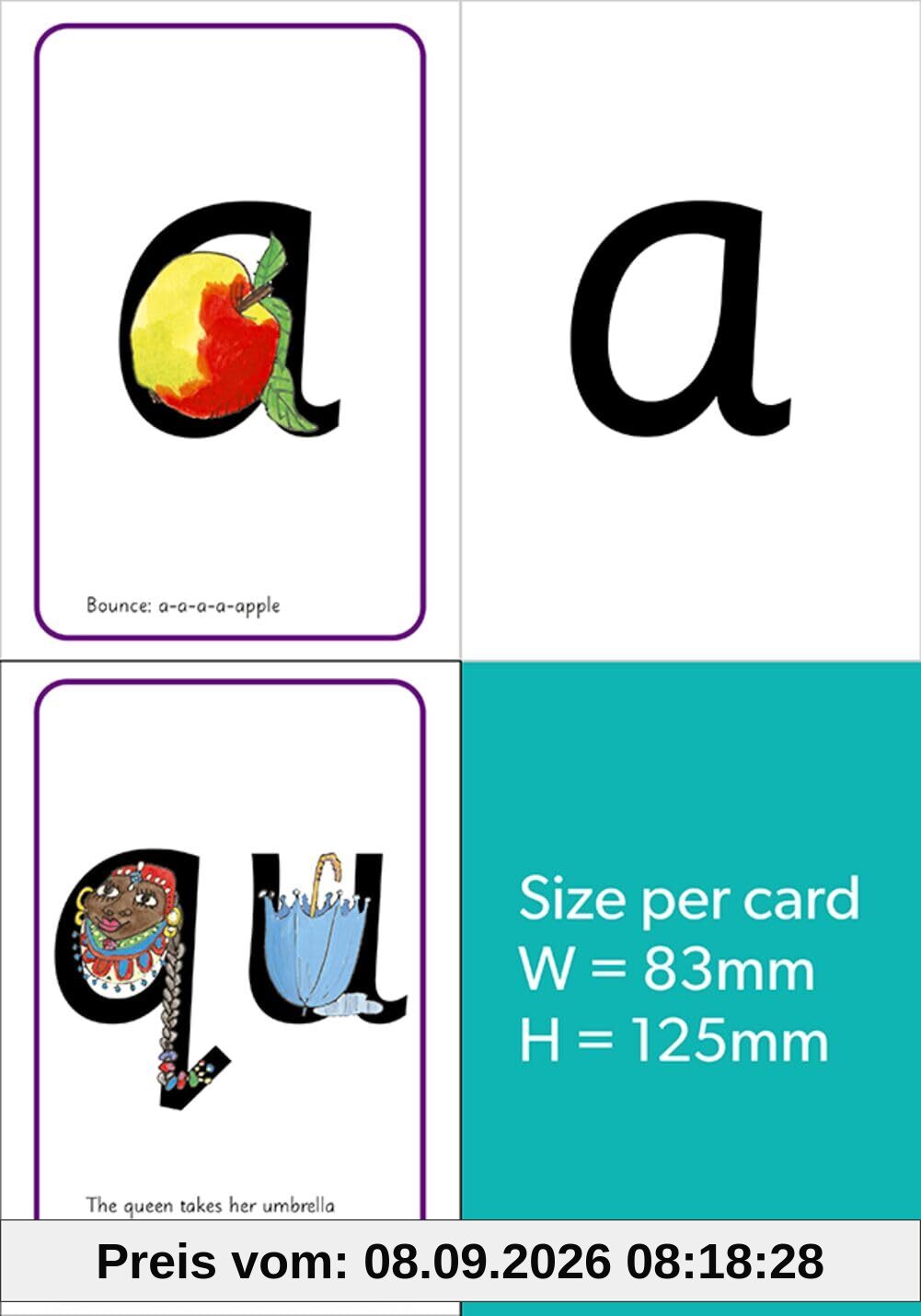 Read Write Inc - Phonics Teaching Sounds Set 1 Speed Sounds Cards (small) Single (NC READ WRITE INC - PHONICS)