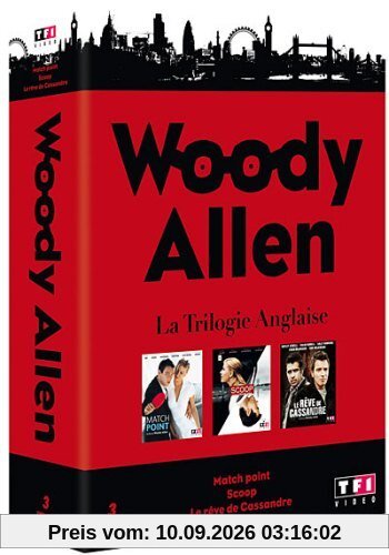 Coffret Woody Allen - La Trilogie Anglaise: Match point / Scoop / Le reve de Cassandre [FR IMPORT]
