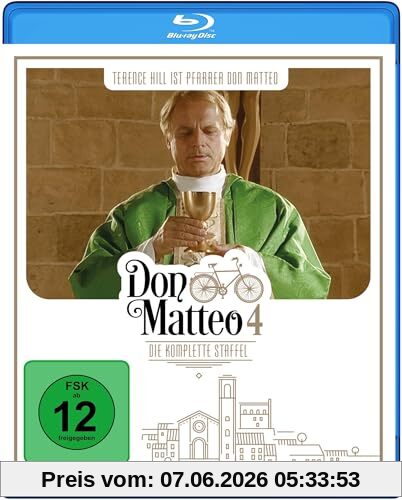 Don Matteo Staffel 4 - Gesamtbox - Alle 24 Folgen der populären und preisausgezeichneten Serie mit Terence Hill als moderner Pfarrer und Meister-Detektiv [Blu-ray]