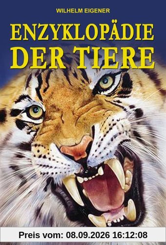 Enzyklopädie der Tiere. Zoologisches Sachbuch, das über mehr als 4000 Tiere informiert