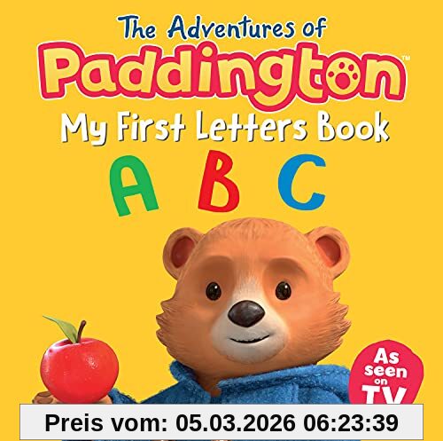 HarperCollins Children’s Books My First Letters Book, Bilderbuch (The Adventures Of Paddington)