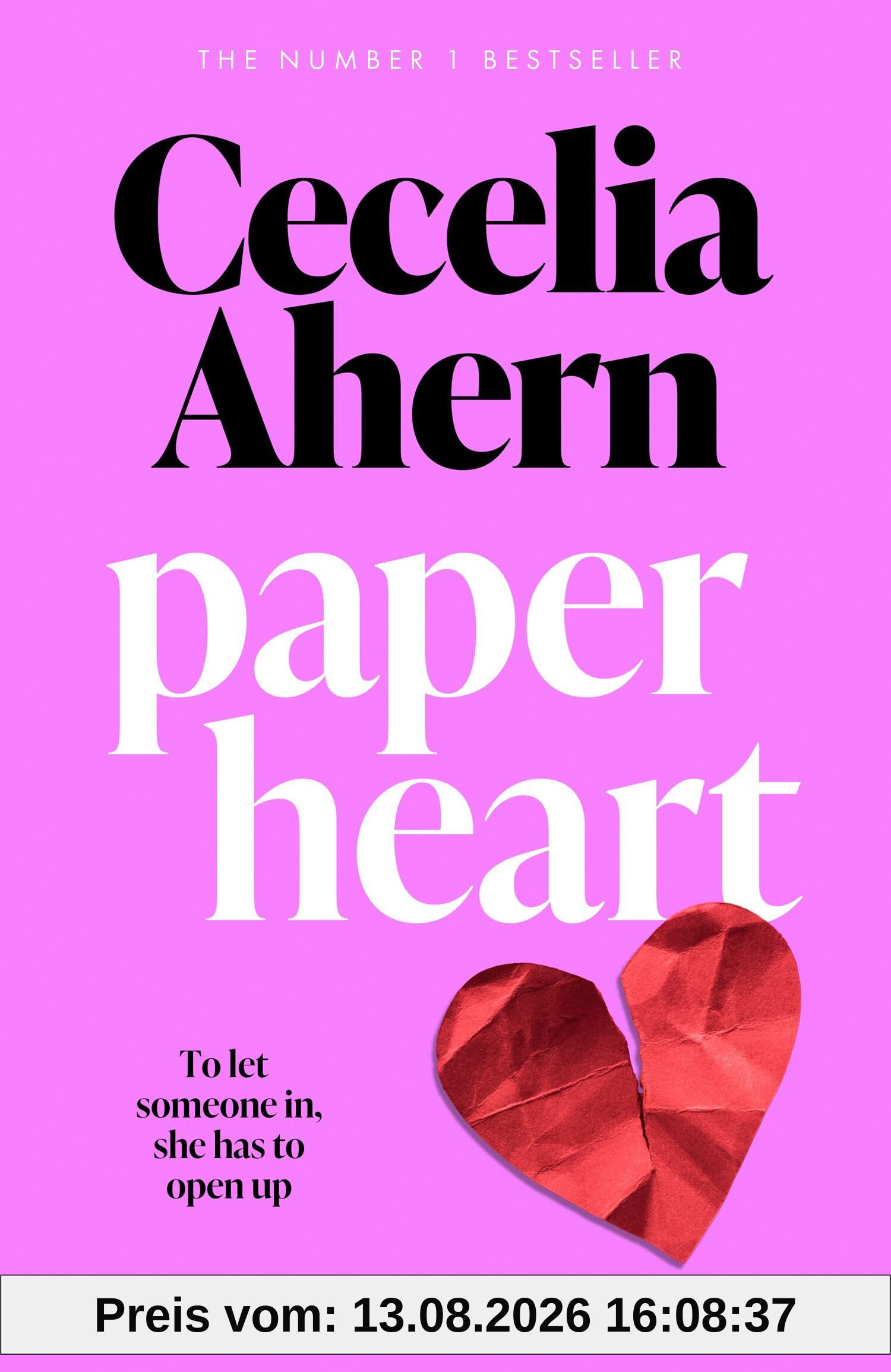 Paper Heart: the heartwarming and uplifting emotional new love story from the bestselling author