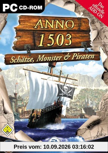 Anno 1503, Schätze, Monster & Piraten, Das offizielle Add-On, CD-ROM Für Windows 98/2000/ME/XP