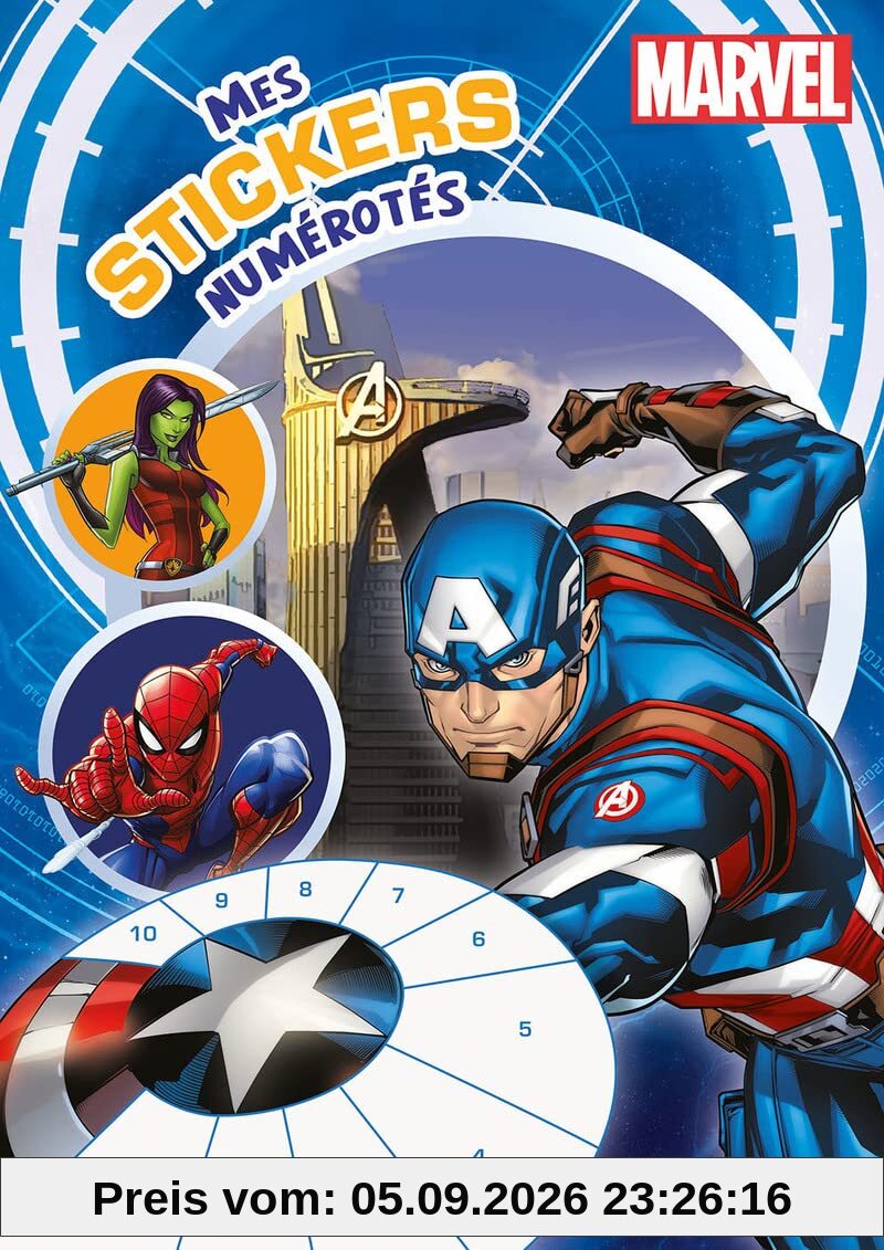 Marvel : Mes stickers numérotés