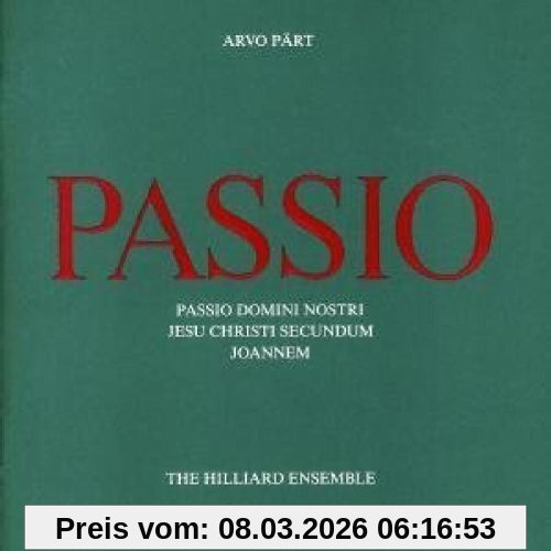 Arvo Pärt Passio Domini Nostri