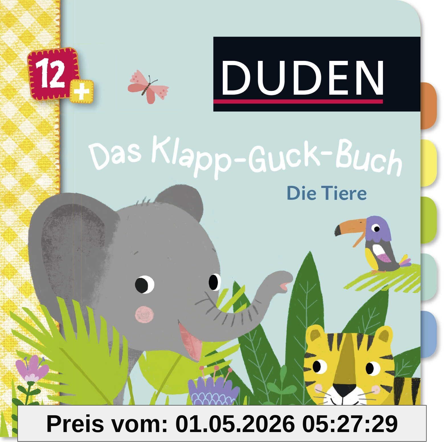 Duden 12+: Das Klapp-Guck-Buch: Die Tiere