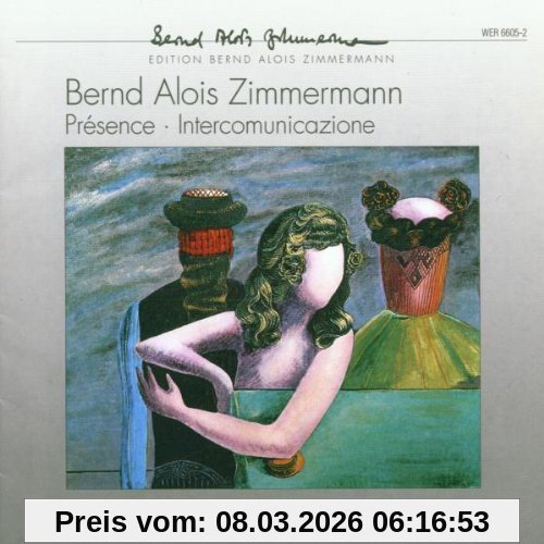 Ensemble Recherche Edition Bernd Alois Zimmermann (Presence / Intercomunicazione)