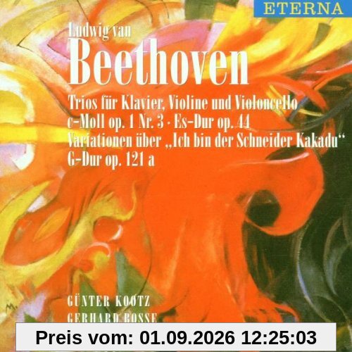 Klaviertrios Op. 1, 3 / 44 / 121a