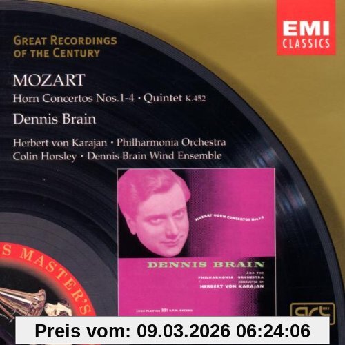 Dennis Brain Great Recordings Of The Century - Mozart (Hornkonzerte)
