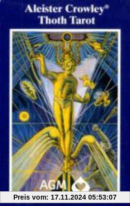 Tarotkarten, Original Aleister Crowley Thoth Tarot, Pocketausgabe: Mit Beiheft: Eine Beschreibung von Aleister Crowley, 