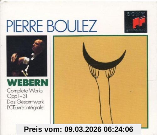 P. Boulez Boulez-Edition, Webern (Das Gesamtwerk)