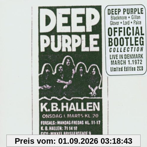 Deep Purple Live In Denmark '72 (Limited Edition) [Doppel-Cd]