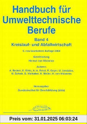 Handbuch für Umwelttechnische Berufe 4: Kreislauf- und Abfallwirtschaft: BD 4