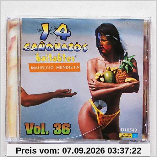 14 Canonazos Bailables Vol. 36 [Music CD]