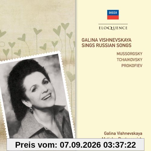 Galina Vishnevskaya Sings Russian Songs