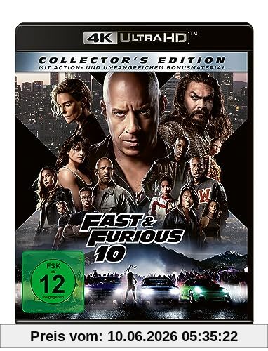 Fast & Furious 10 [4K Ultra HD]