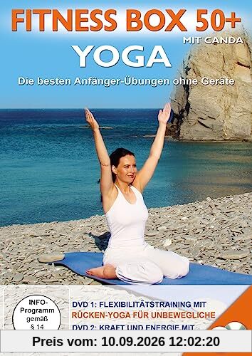 Fitness Box 50+ Yoga - Die besten Anfänger-Übungen ohne Geräte [2 DVDs]