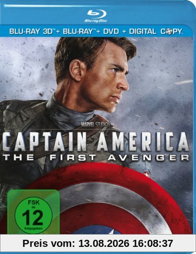 Captain America - The First Avenger (+ Blu-ray + DVD) [Blu-ray 3D] [Limited Edition]