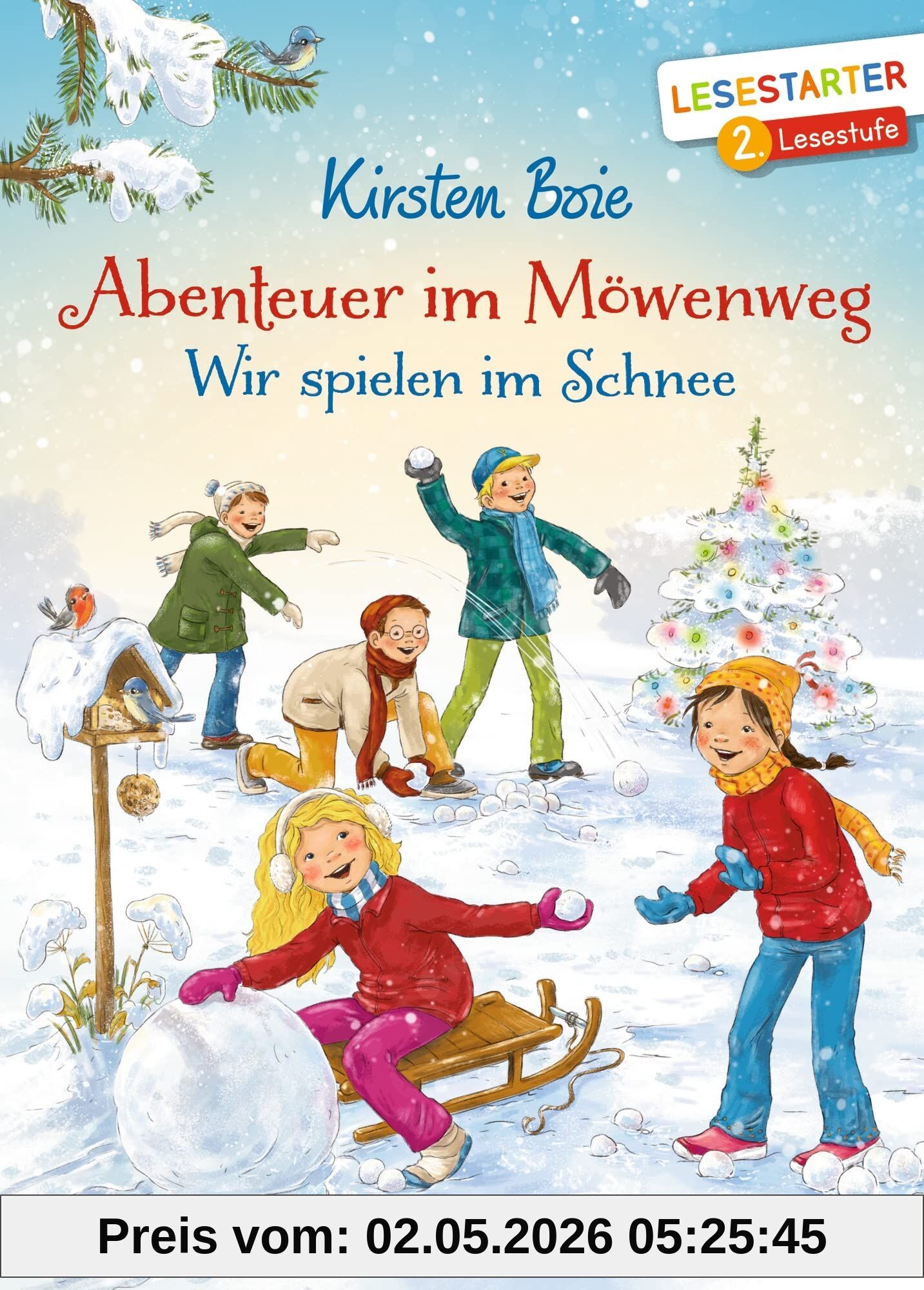Abenteuer im Möwenweg. Wir spielen im Schnee