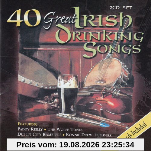 Various 40 Great Irish Drinking Songs