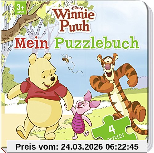 Disney Winnie Puuh: Mein Puzzlebuch: Mit 4 Puzzles zu je 12 Teilen
