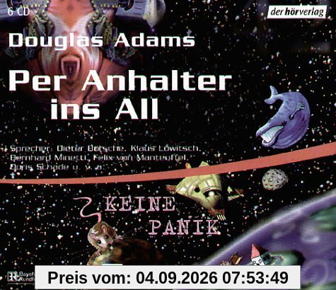 Per Anhalter ins All, 6 Audio-CDs