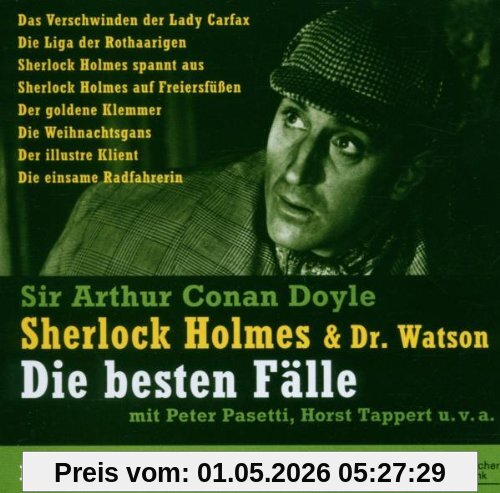 Sherlock Holmes & Dr. Watson. Die besten Fälle. 5 CDs. 8 Kriminalhörspiele