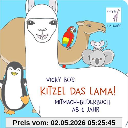 Kitzel das Lama! Mitmach-Bilderbuch ab 1 Jahr