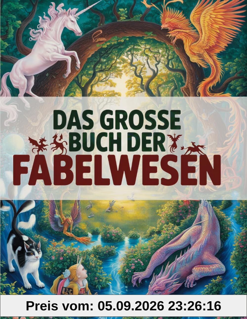 Das grosse Buch der Fabelwesen: Magische Tiere, fantastische Kreaturen und geheimnisvolle Geschöpfe aus aller Welt. Ein modernes Bestiarium mit 80 ... Wunderwissen für alle Kinder ab 8 Jahren.