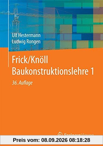 Frick/Knöll Baukonstruktionslehre 1