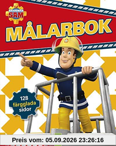 Feuerwehrmann SAM Malbuch mit 128 farbigen Seiten