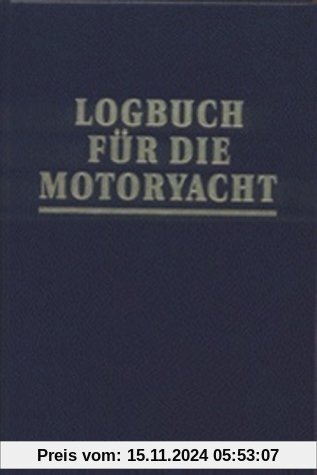 Logbuch für die Motoryacht