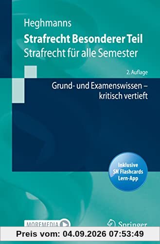Strafrecht Besonderer Teil: Strafrecht für alle Semester – Grund- und Examenswissen kritisch vertieft (Springer-Lehrbuch)