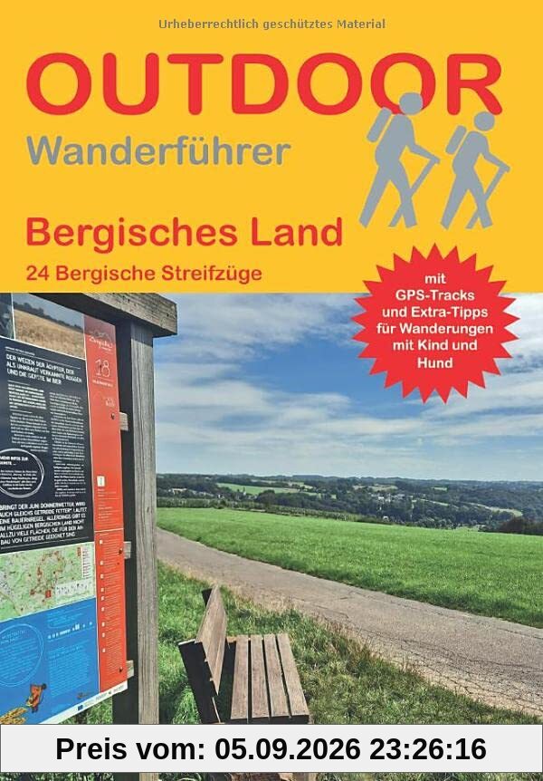 Bergisches Land 24 Bergische Streifzüge (Outdoor Regional)