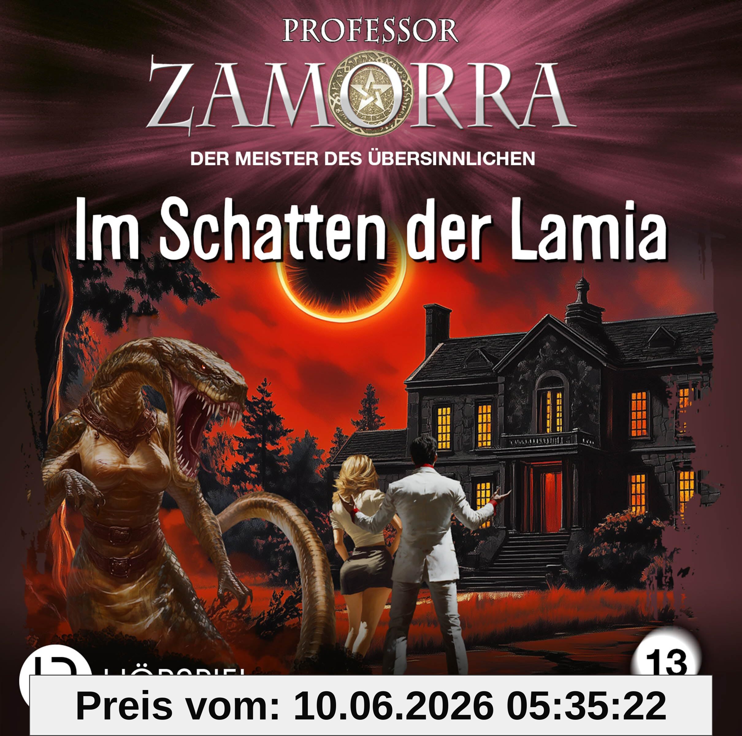 Professor Zamorra - Folge 13: Im Schatten der Lamia. Hörspiel. (Professor Zamorra Hörspiele, Band 13)