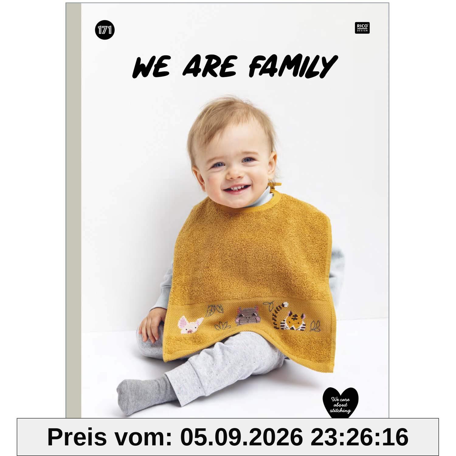 WE ARE FAMILY: 30 Kreuzstich-Designs mit der niedlichen Tierfamilie