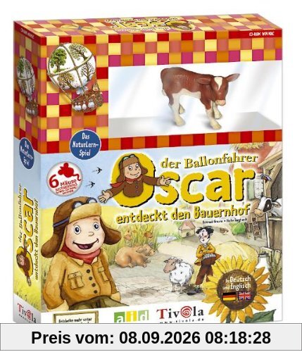 Oscar entdeckt den Bauernhof (mit Plastiktier)