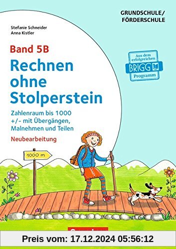 Rechnen ohne Stolperstein - Neubearbeitung / Band 5B - Zahlenraum bis 1000 +/- mit Übergängen, Malnehmen und Teilen: Arb