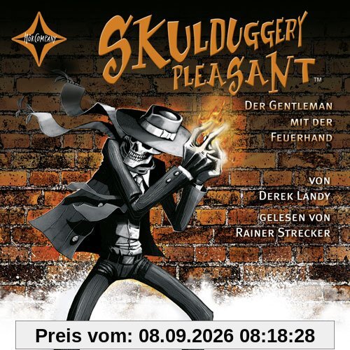 Skulduggery Pleasant - Folge 1: Der Gentleman mit der Feuerhand. Gelesen von Rainer Strecker. Autorisierte Hörfassung. 6 CDs, Cap-Box. Laufzeit ca. 7 Std. 30 Min.